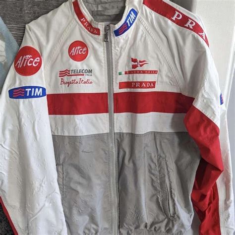 prada racing jacket|prada sport jackets men's.